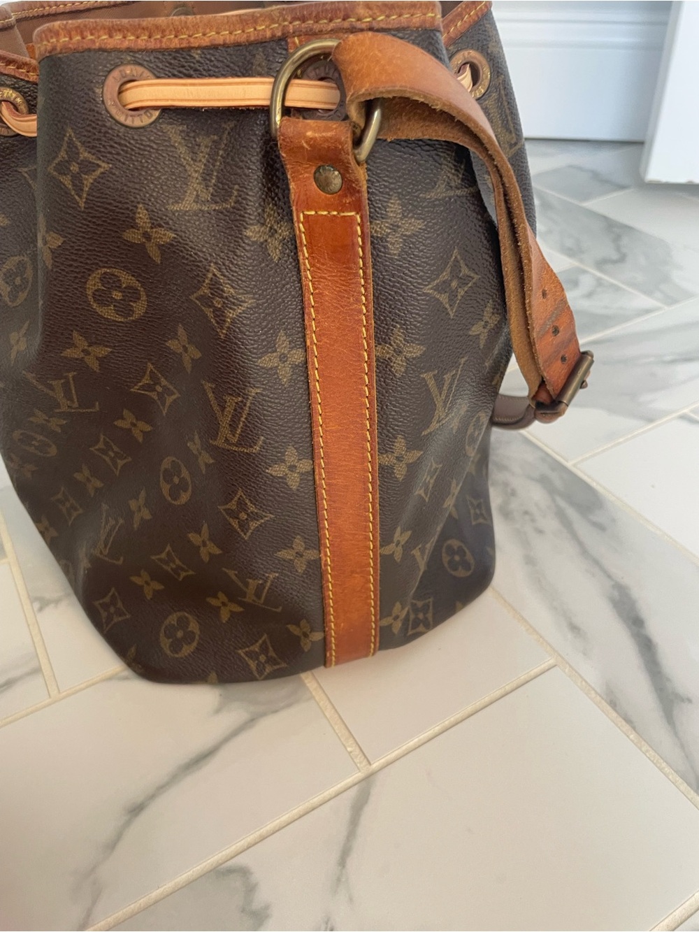Authentic Louis Vuitton Noe Monogram bag 1988 vintage - Picture 5 of 11